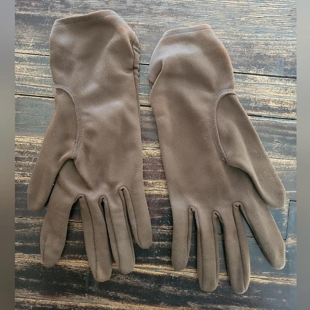 vintage brown womens gloves